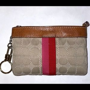 Kate Spade Dot Noel Keychain Coin Purse Wallet